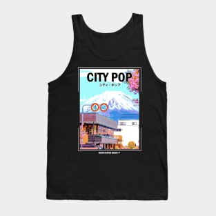 City Pop Vaporwave Tank Top